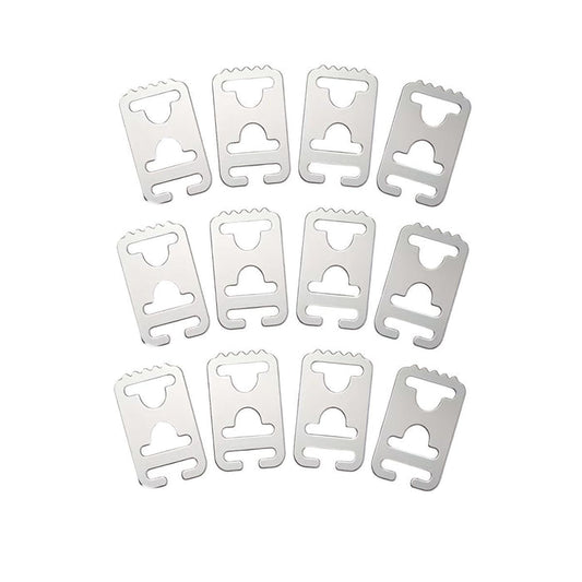 No-tie laces anchors 3 pack for elastic laces