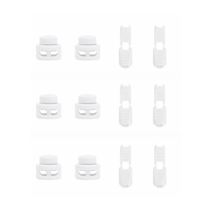 No-tie speed laces lock set, 3 pack of locks for elastic laces
