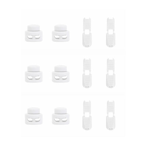 No-tie speed laces lock set, 3 pack of locks for elastic laces