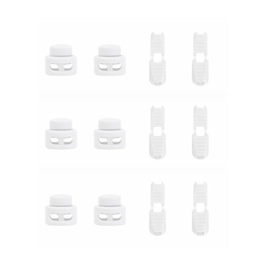 No-tie speed laces lock set, 3 pack of locks for elastic laces