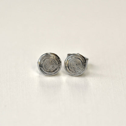 Olivia Yorston Jewellery - 'Tree Rings' Stud Earrings
