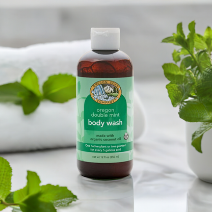 Oregon Double Mint Natural Organic Body Wash