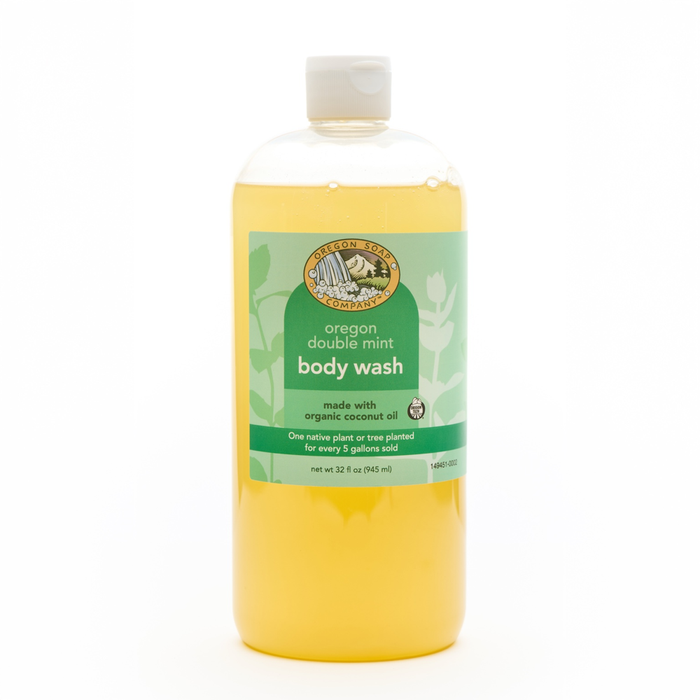 Oregon Double Mint Natural Organic Body Wash