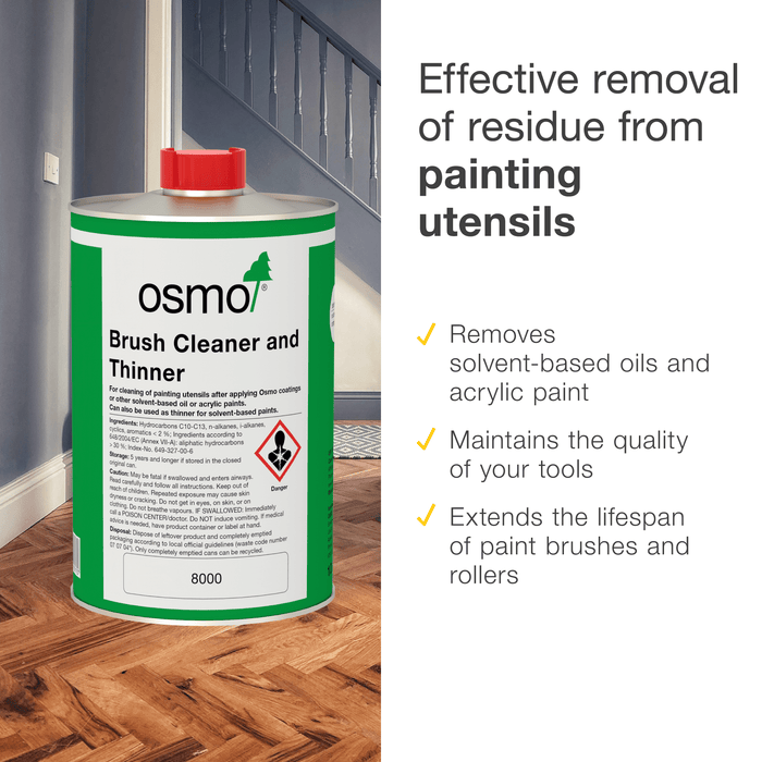 Osmo Brush Cleaner and Thinner (8000) 1L