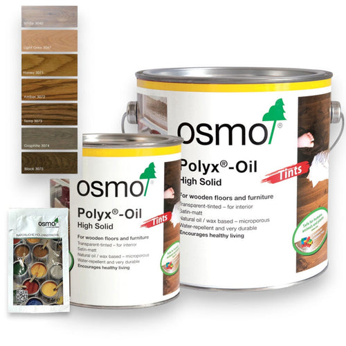 Osmo Polyx -Oil Tints – Tinted Hardwax Oil for Wooden Floors & Furniture
