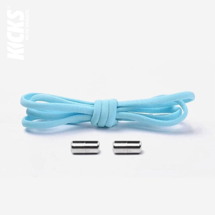 Sky Blue / One Size Fits All / Elastic Shoe Laces | 4mm Wide