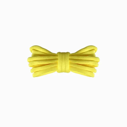Yellow / 100 CM / 39 IN / Oval Laces | 6 mm