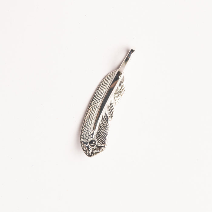 P-006L Feather with Turquoise (S)