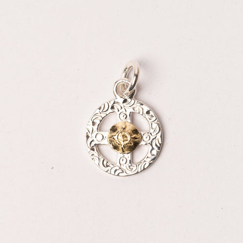 P-077 Medicine wheel metal with K18