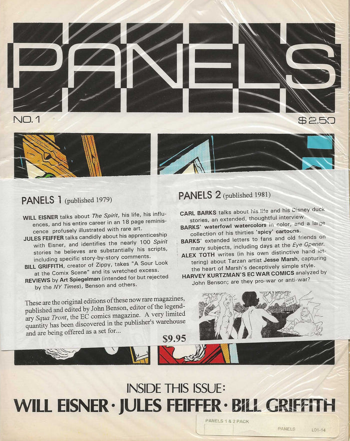 PANELS MAGAZINE No. 1 & No. 2 Bagged Set
