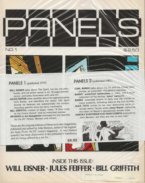 PANELS MAGAZINE No. 1 & No. 2 Bagged Set