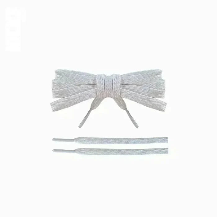 White / 100 CM / 39 IN / Premium Laces | 6mm Width