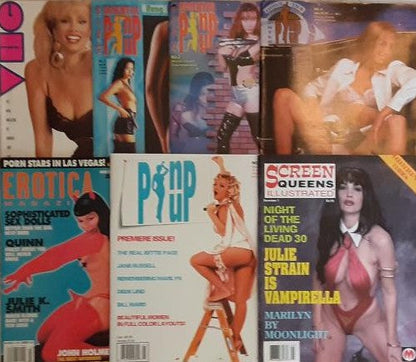 PIN UP MAGAZINE PLUS Set of 7
