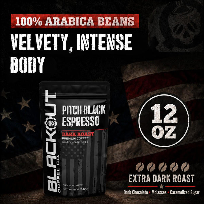 Pitch Black Espresso Coffee