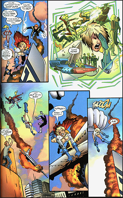 POWER GIRL NEW BEGINNINGS AND OLD FRIENDS OMNIBUS