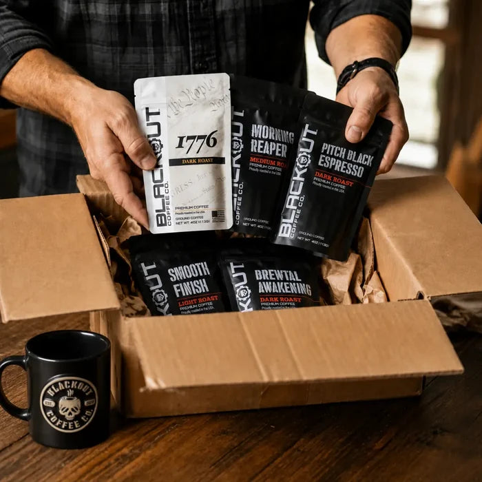 Premium Coffee Sample Pack (5 Roasts)