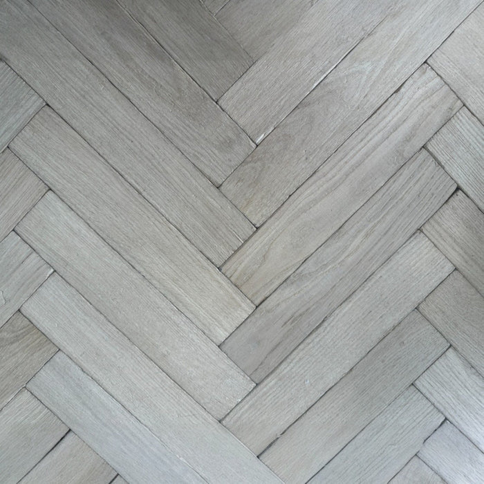 Prime Grade Solid Oak Overlay Blocks – Unfinished, Tumbled/Distressed 10x60x300mm (2.16m2 pack)