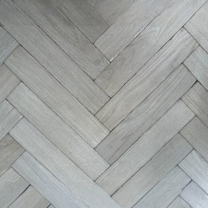 Prime Grade Solid Oak Overlay Blocks – Unfinished, Tumbled/Distressed 10x60x300mm (2.16m2 pack)