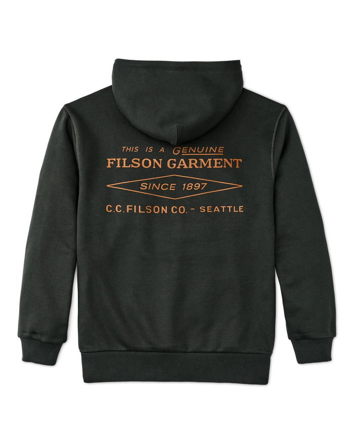 PROSPECTOR GRAPHIC HOODIE - PEAT / DIAMOND