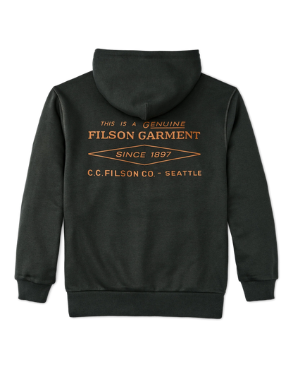 PROSPECTOR GRAPHIC HOODIE - PEAT / DIAMOND