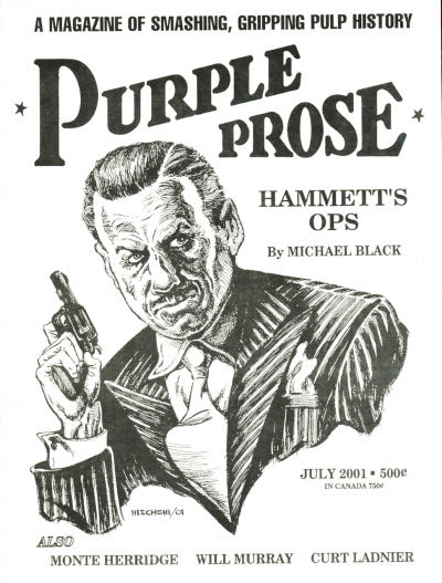 PURPLE PROSE PULP FANZINE Set of 4