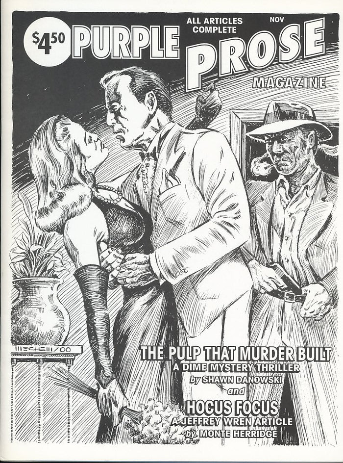 PURPLE PROSE PULP FANZINE Set of 7