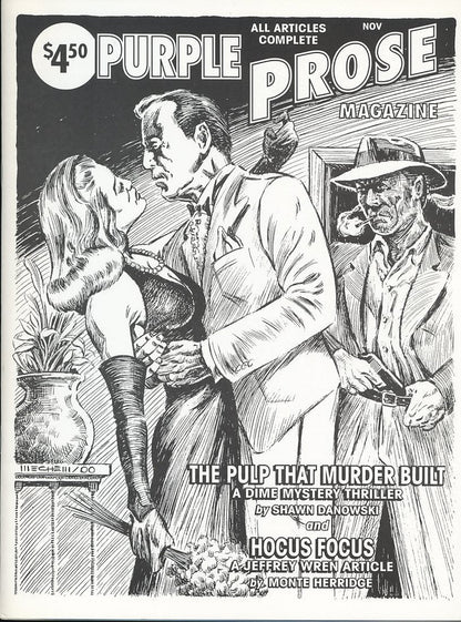 PURPLE PROSE PULP FANZINE Set of 7
