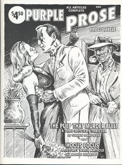 PURPLE PROSE PULP FANZINE Set of 7