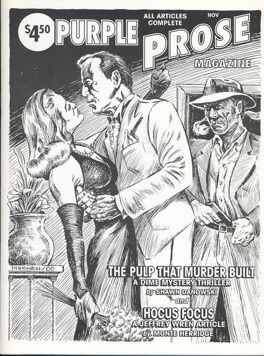 PURPLE PROSE PULP FANZINE Set of 7