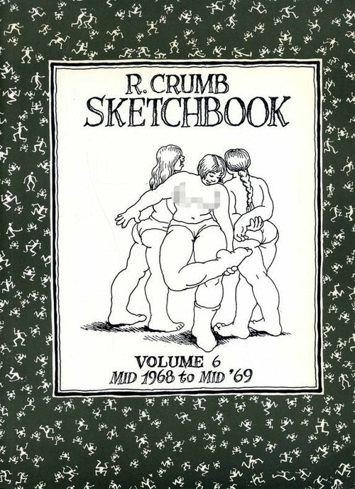 R. CRUMB SKETCHBOOK Volume 3, 4, 5 & 6 w/Slipcase