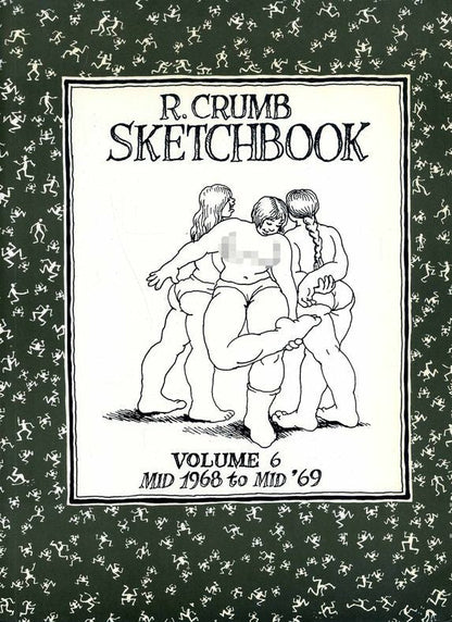 R. CRUMB SKETCHBOOK Volume 3, 4, 5 & 6 w/Slipcase