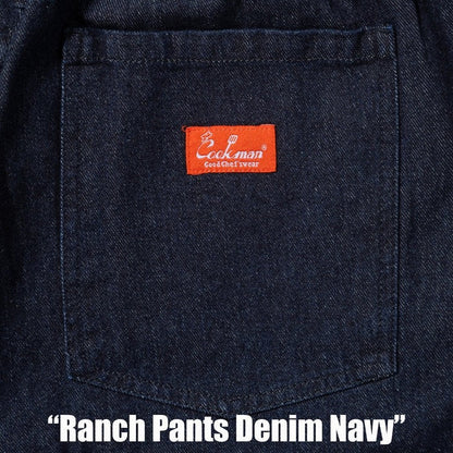 RANCH PANTS DENIM - NAVY
