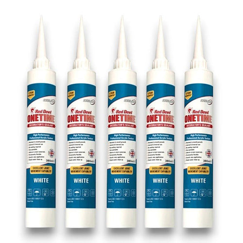 Red Devil OneTime Decorators Caulk 380ml - Box of 5