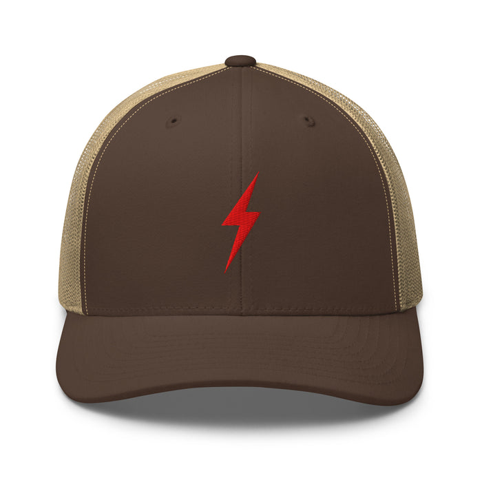 Brown/ Khaki / One Size Fits Most / Trucker Cap