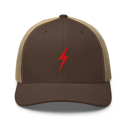 Brown/ Khaki / One Size Fits Most / Trucker Cap