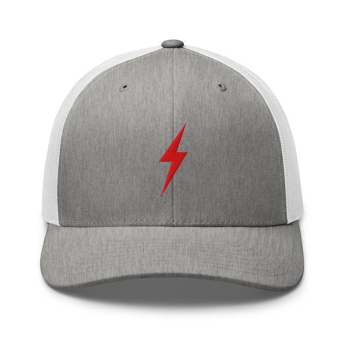 Heather Grey/White / One Size Fits Most / Trucker Cap