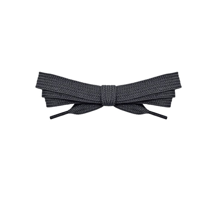 Dark grey flat replacement shoe laces for Adidas Campus shoes by Kicks Shoelaces