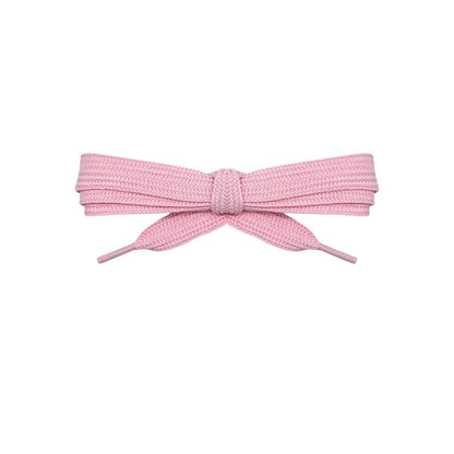Light pink flat replacement shoe laces for Adidas Campus shoes by Kicks Shoelaces