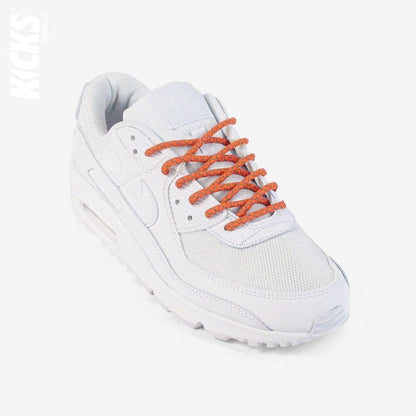 Orange / 120 CM / 47 IN / Rope Shoe Laces | 5 mm
