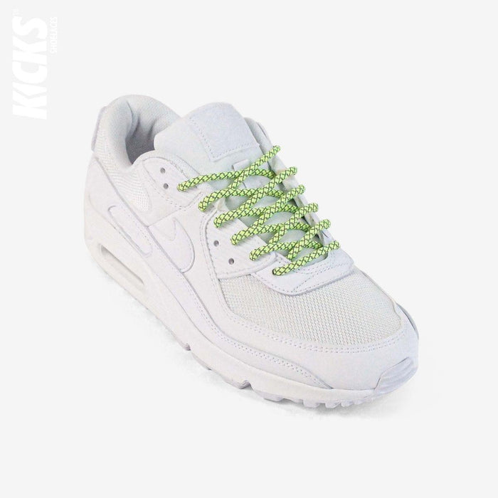 Fluorescent Green / 120 CM / 47 IN / Rope Shoe Laces | 5 mm
