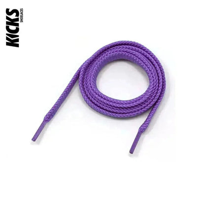 Purple / 100 CM / 39 IN / Flat Shoelaces | 8mm Wide