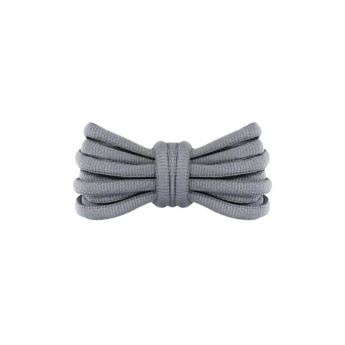 Grey / 140 CM / 55 IN / Oval Shoelaces | 9mm Wide