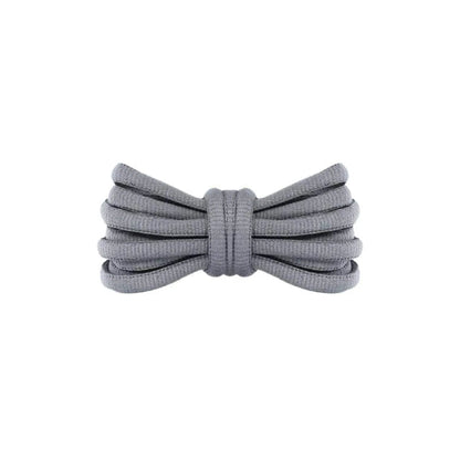 Grey / 140 CM / 55 IN / Oval Shoelaces | 9mm Wide