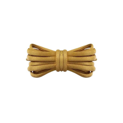 Gold / 140 CM / 55 IN / Oval Shoelaces | 9mm Wide