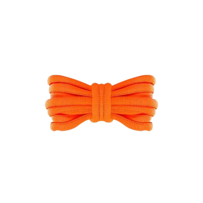 Orange / 140 CM / 55 IN / Oval Shoelaces | 9mm Wide
