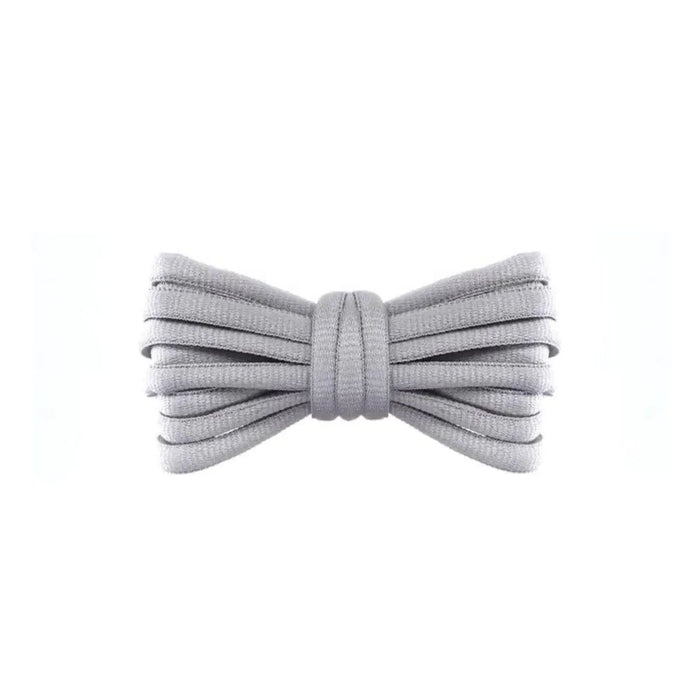 Grey thick laces for New Balance 1906 shoes and sneakers by Kicks Shoelaces