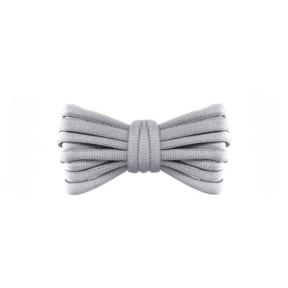 Grey thick laces for New Balance 1906 shoes and sneakers by Kicks Shoelaces