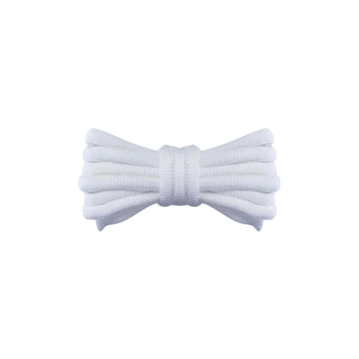 White thick laces for New Balance 1906 shoes and sneakers by Kicks Shoelaces