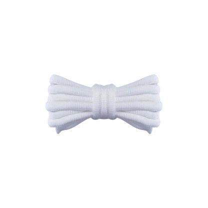 White thick laces for New Balance 1906 shoes and sneakers by Kicks Shoelaces