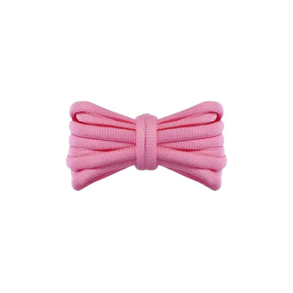 Pink / 140 CM / 55 IN / Oval Shoelaces | 9mm Wide